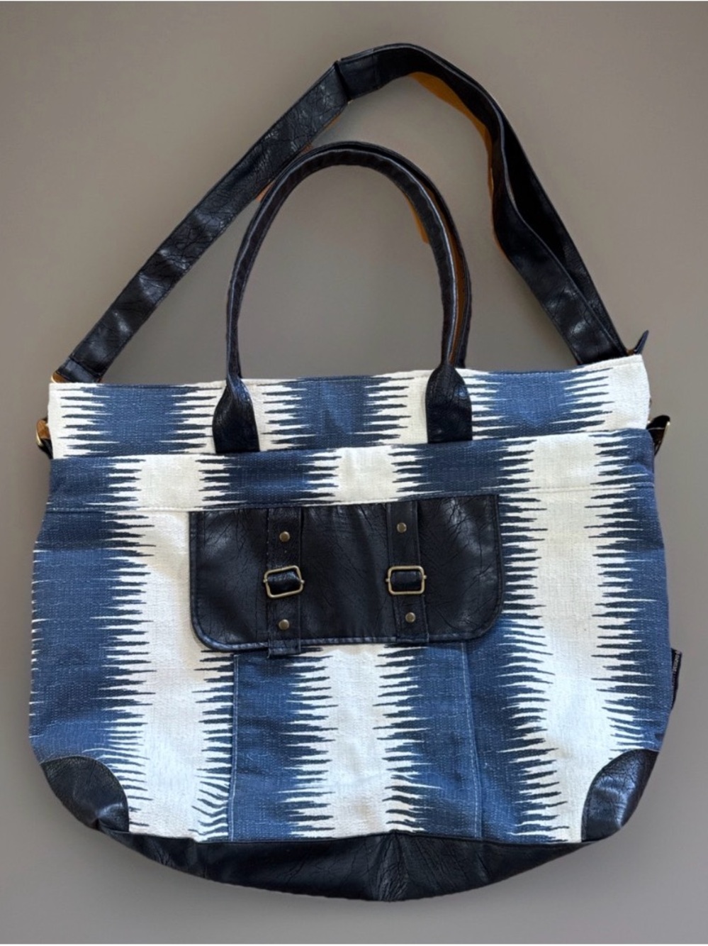 Rebekah Scott Jill Tote Large Organizer Crossbody Shoulder Bag